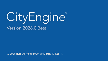 ArcGIS CityEngine 2026.0 测试版新功能